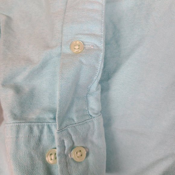 Ralph Lauren Men’s Button Up Shirt Long Large   Brown Pony size 15‎ 1/2 - Picture 5 of 6